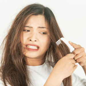 Cheveux secs et nutrition